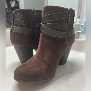 Torrid - Brown Suede Booties